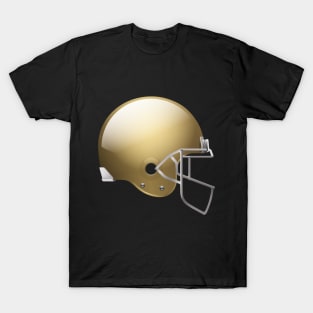 Original Football Helmet in Yellow Color T-Shirt